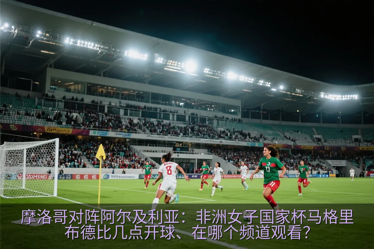 拉巴特球场内的女子足球比赛